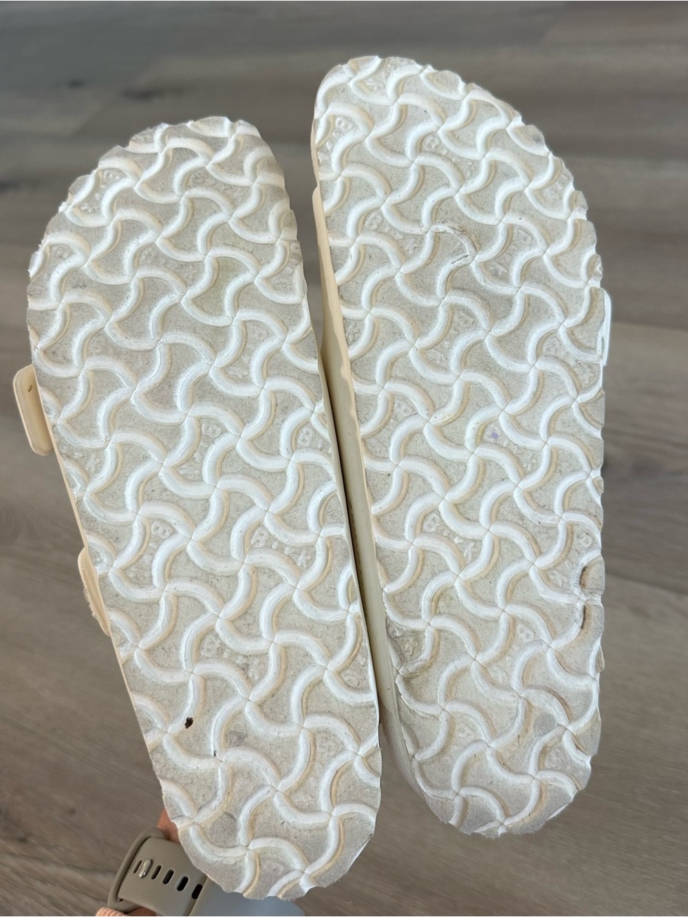 Birkenstock Arizona Essentials EVA Sandals White 39 8-8.5 - Picture 9 of 15